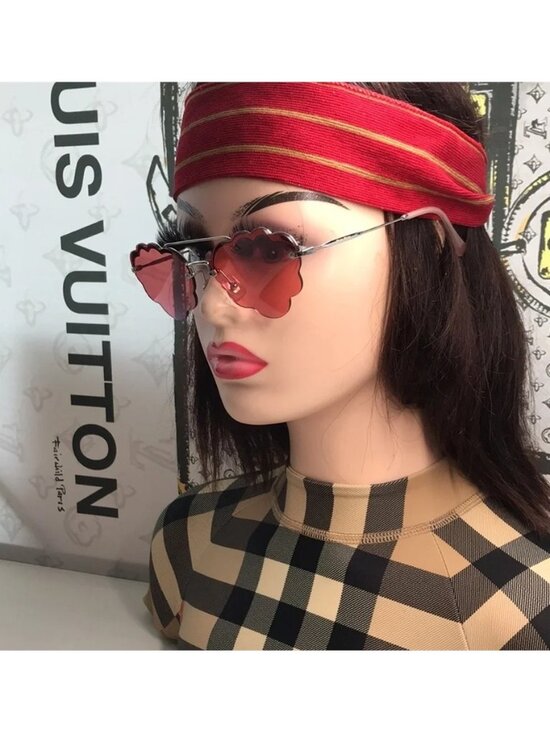 ?- New Authentic MIU MIU MU57U Irregular-Frame Sunglasses main image 8